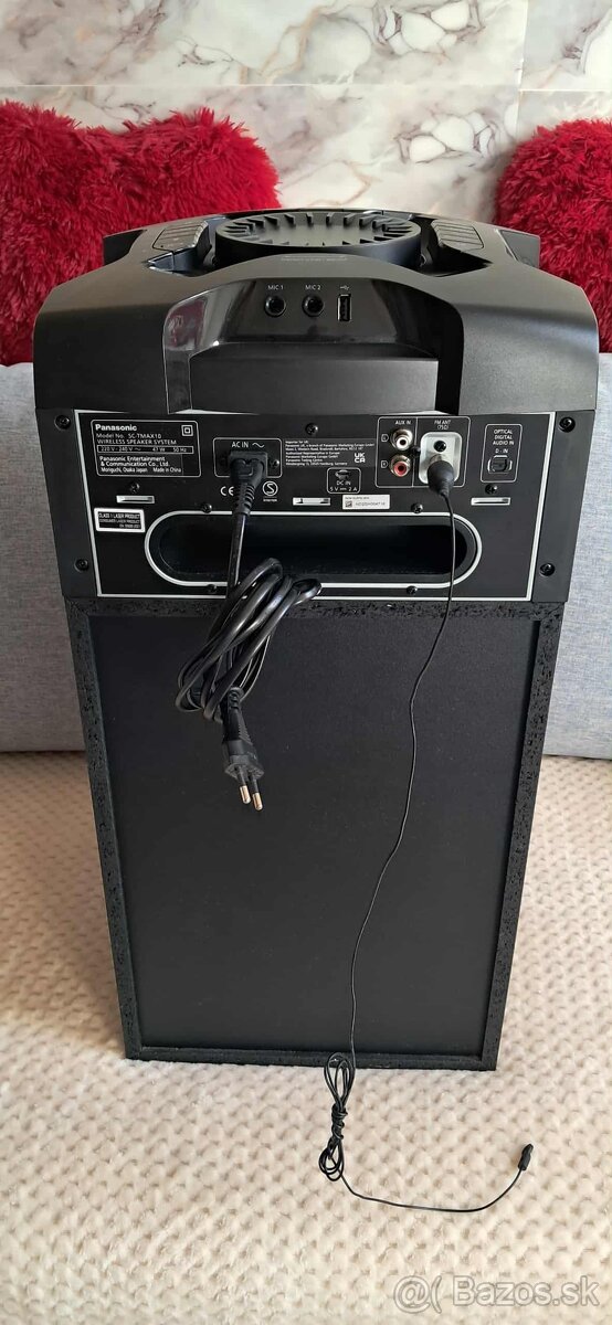 Predam-Panasonic SC-TMAX10E.Párty reproduktor 300 w - 4