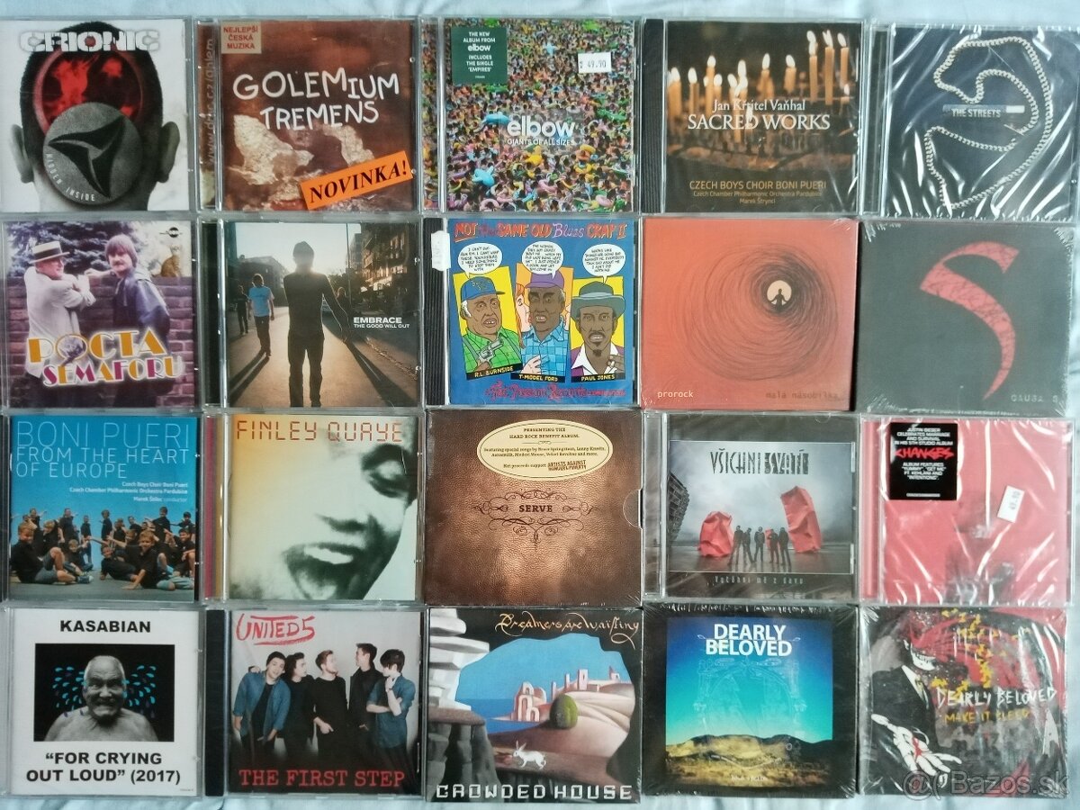 Orig.zabalene MC a CD od 4 eur - 4