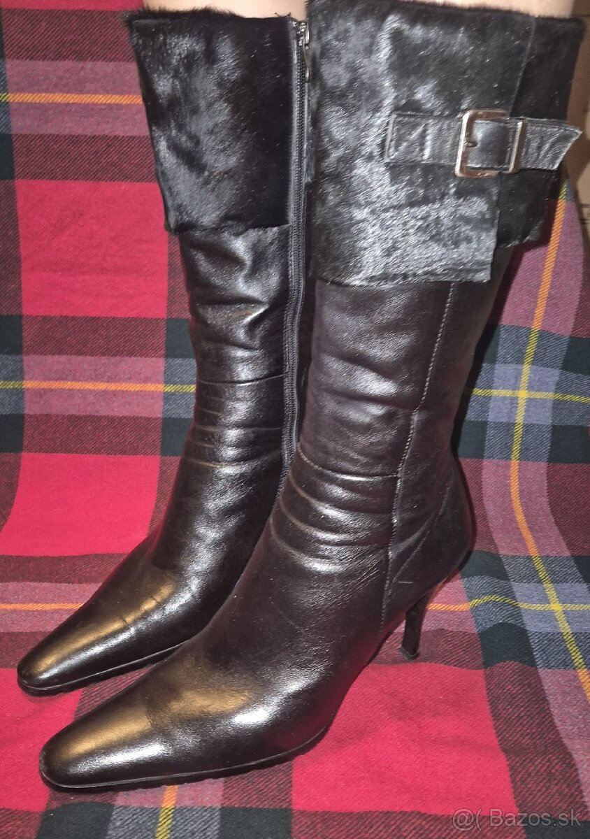 Dámske čižmy č.40 (41) - 4
