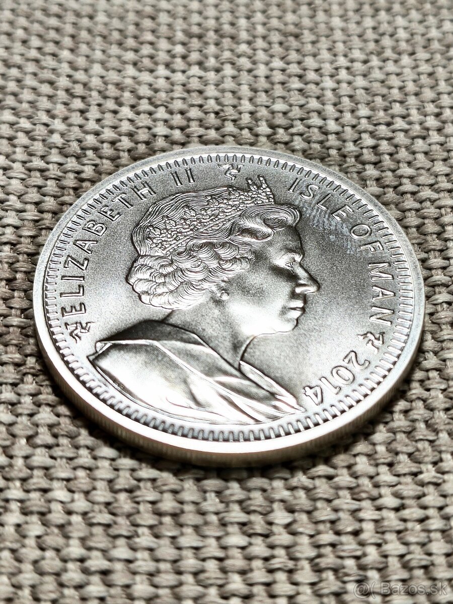 Archanjel Michael a drak, 1oz, 999. - 4