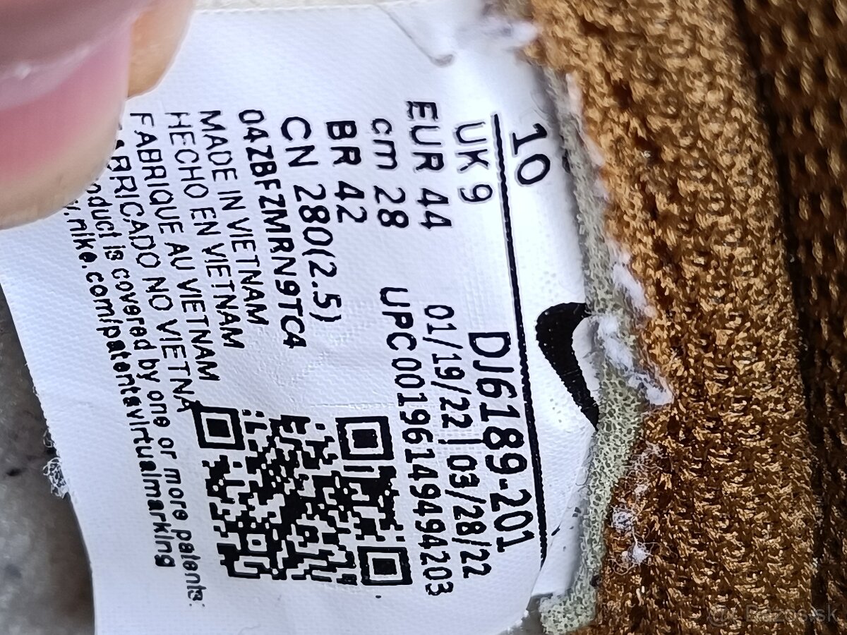 Rezervované - Nike Dunk High č. EU 44 - 4