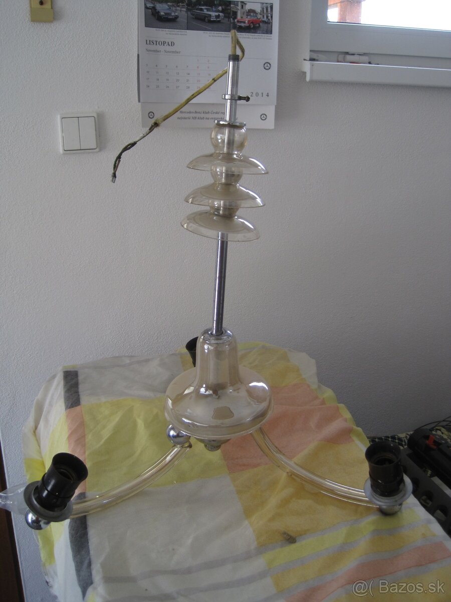Predám lacno starožitný luster. - 4