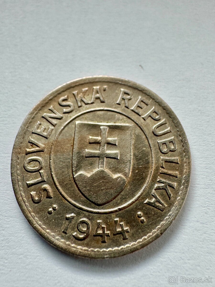 1 koruna 1944 - 4