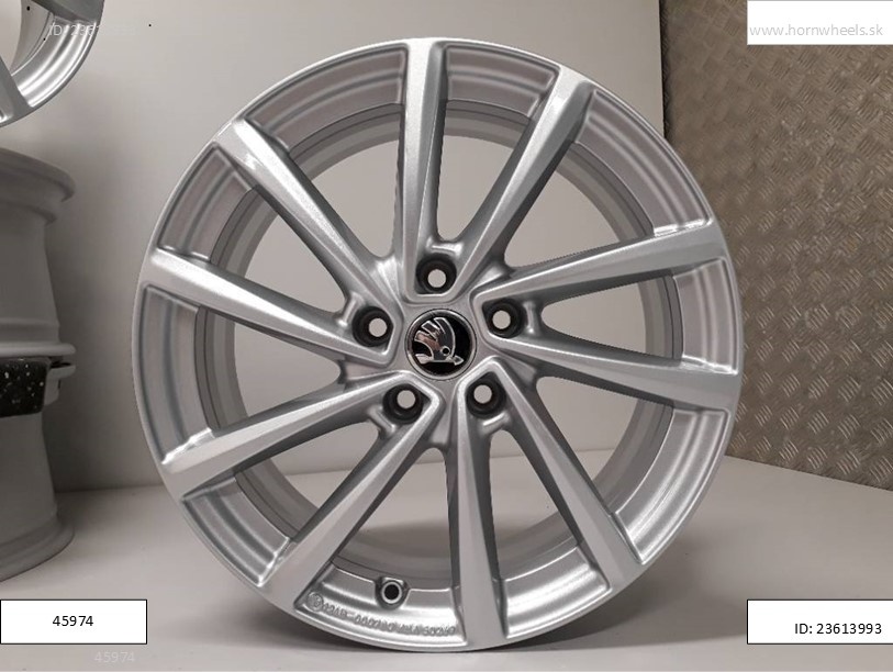 Škoda Karoq, Octavia alu disky 7J 5x112 R17 ET40 1210 - 4