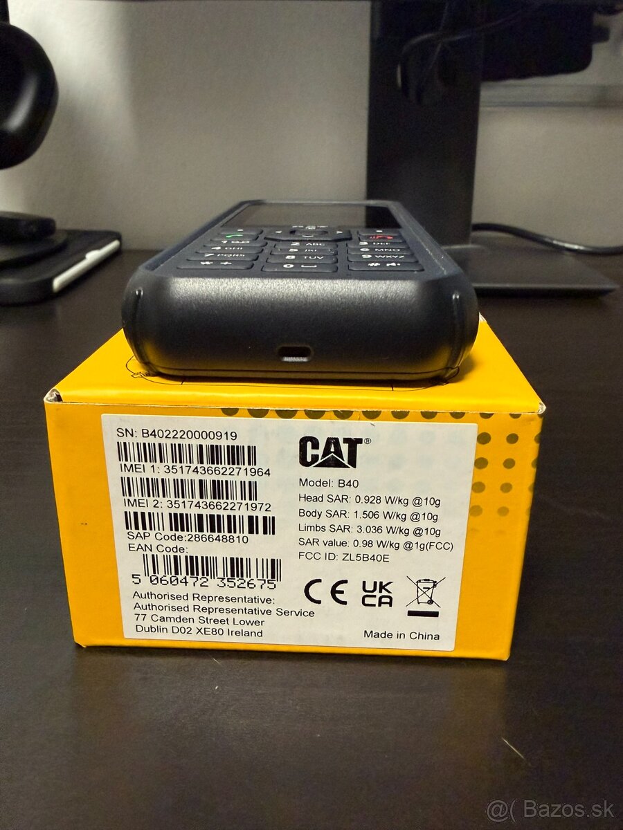 CAT B40 – ako nový, plne funkčný - 4