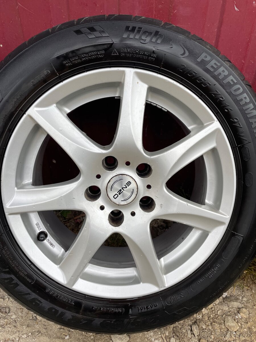 Predám alu disky s pneumatikami - 4