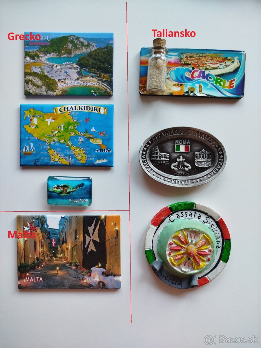 Predám magnetky, prevazne z Europy - 4