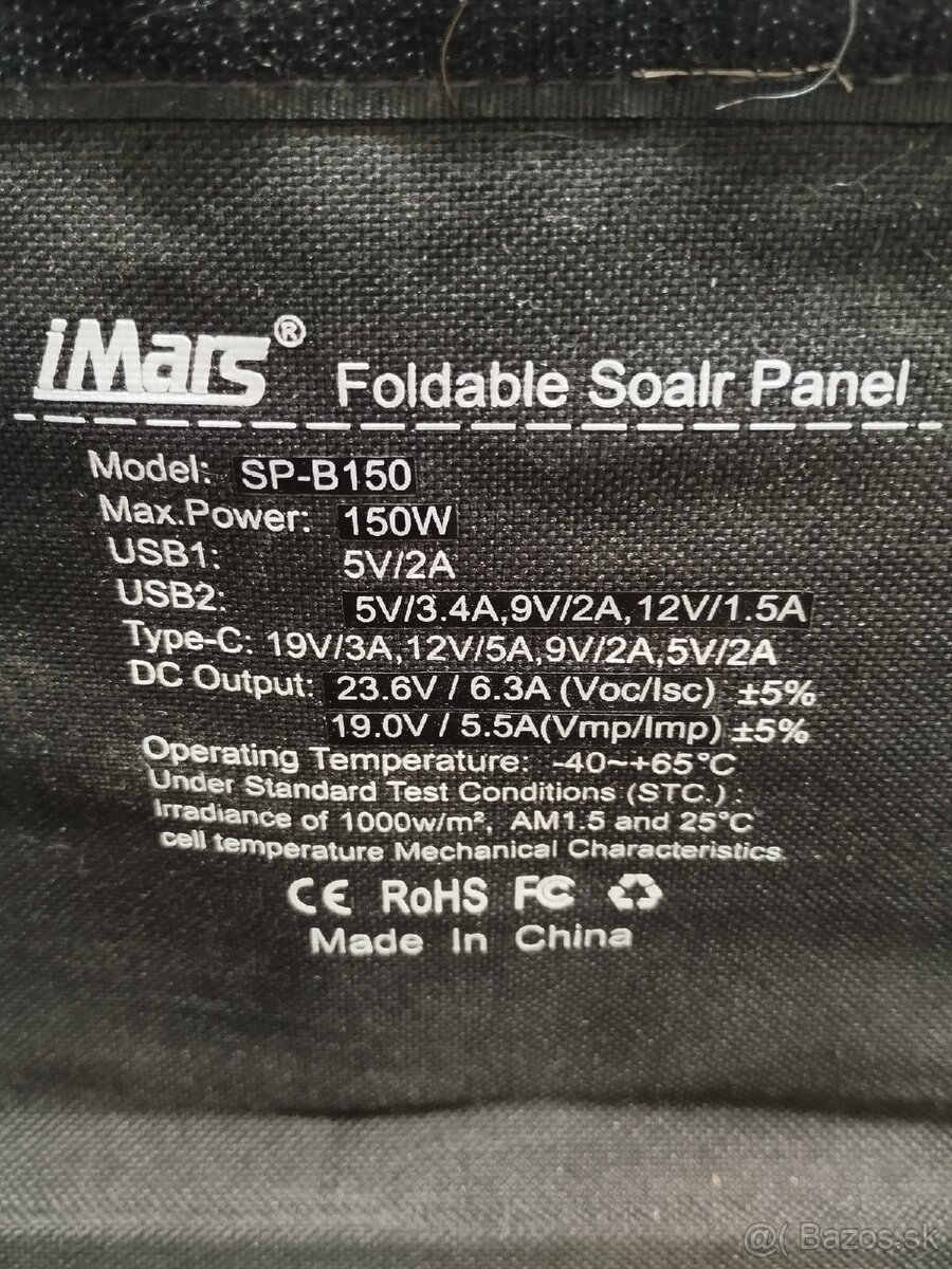 Predám skladací solárny panel - 4