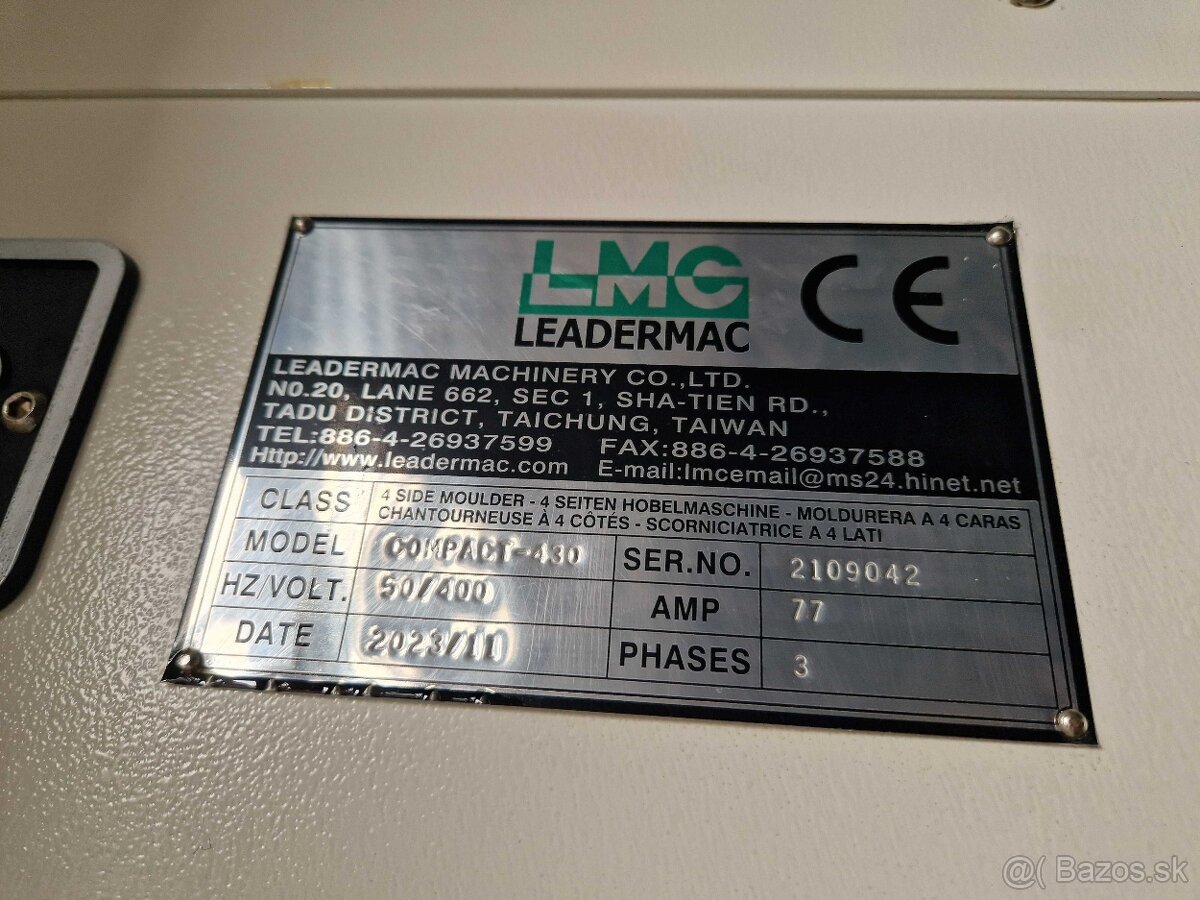 Štvorstránka Leadermac Compact 430 C 300x200mm - 4