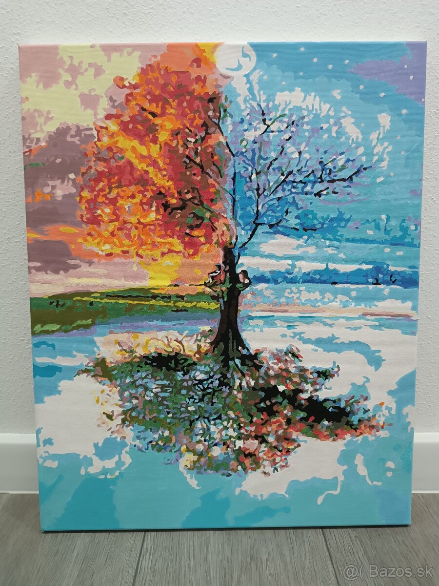 Ručne maľované obrazy 50x40 cm - 4