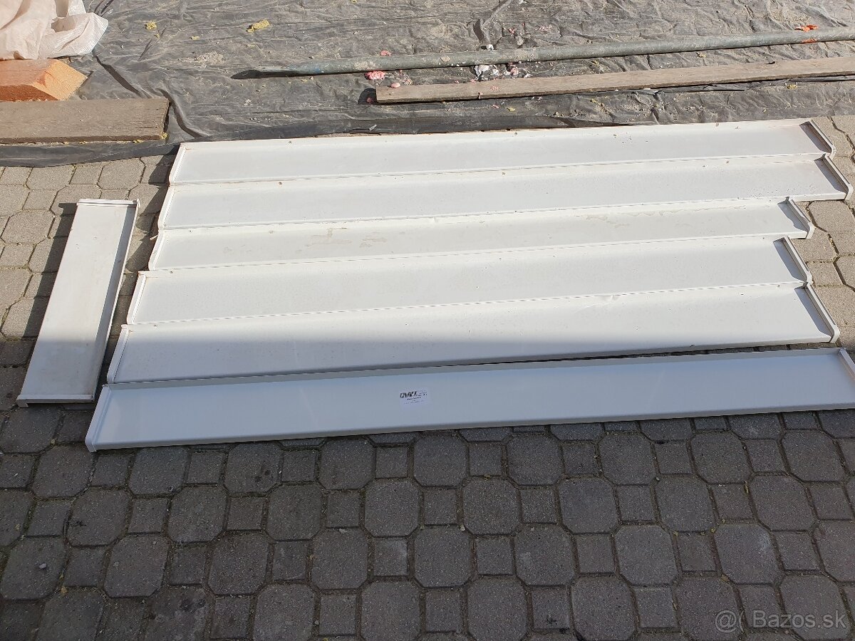 Okno Parapety biele z hlinika - 4