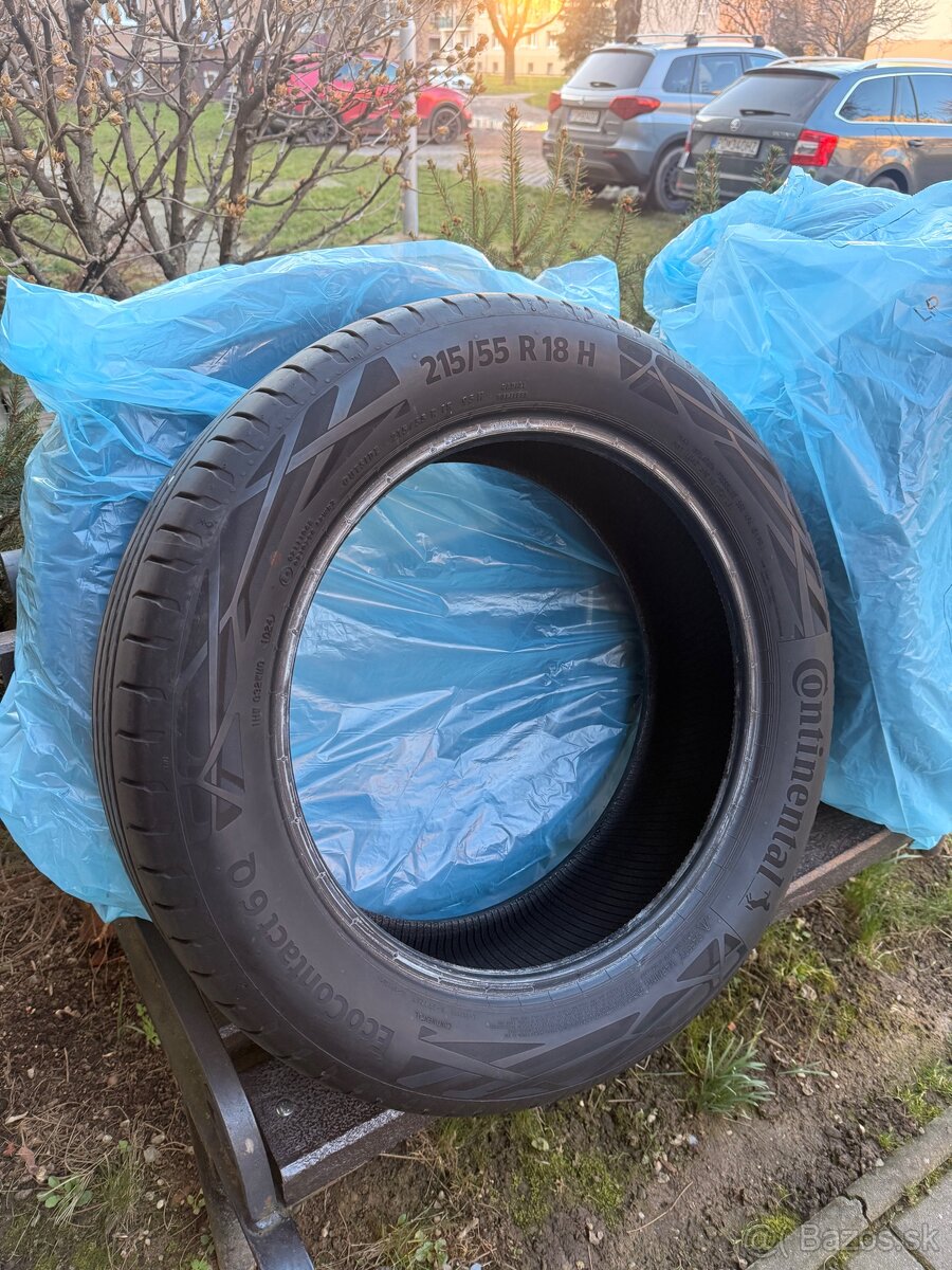 500 € Letné pneu Continental 215/55 R18 H - 4