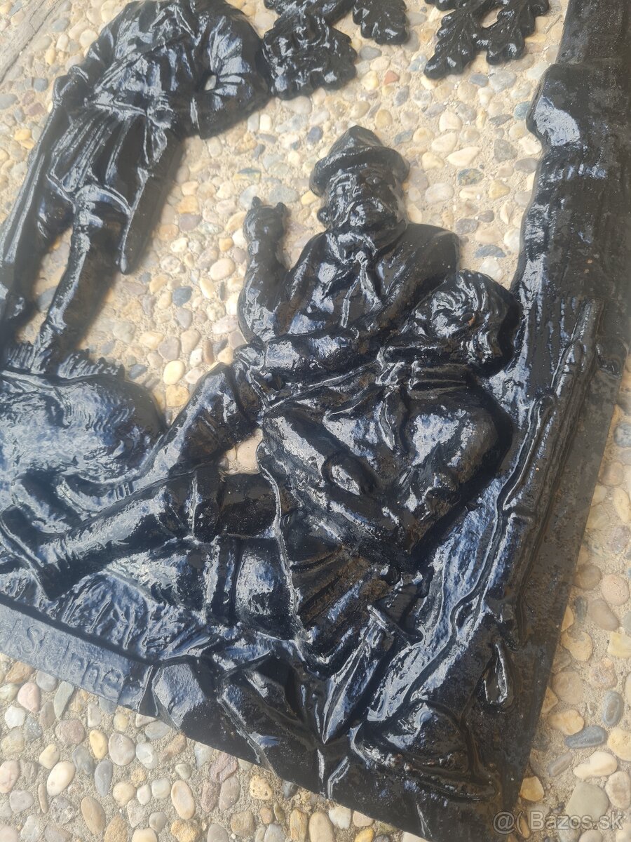 Historická liatinová ozdoba z konca 19 storočia - 4