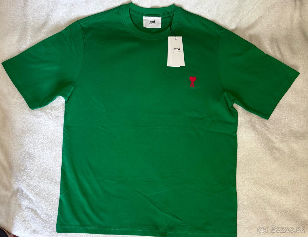 Ami Paris tričko zelené - 4