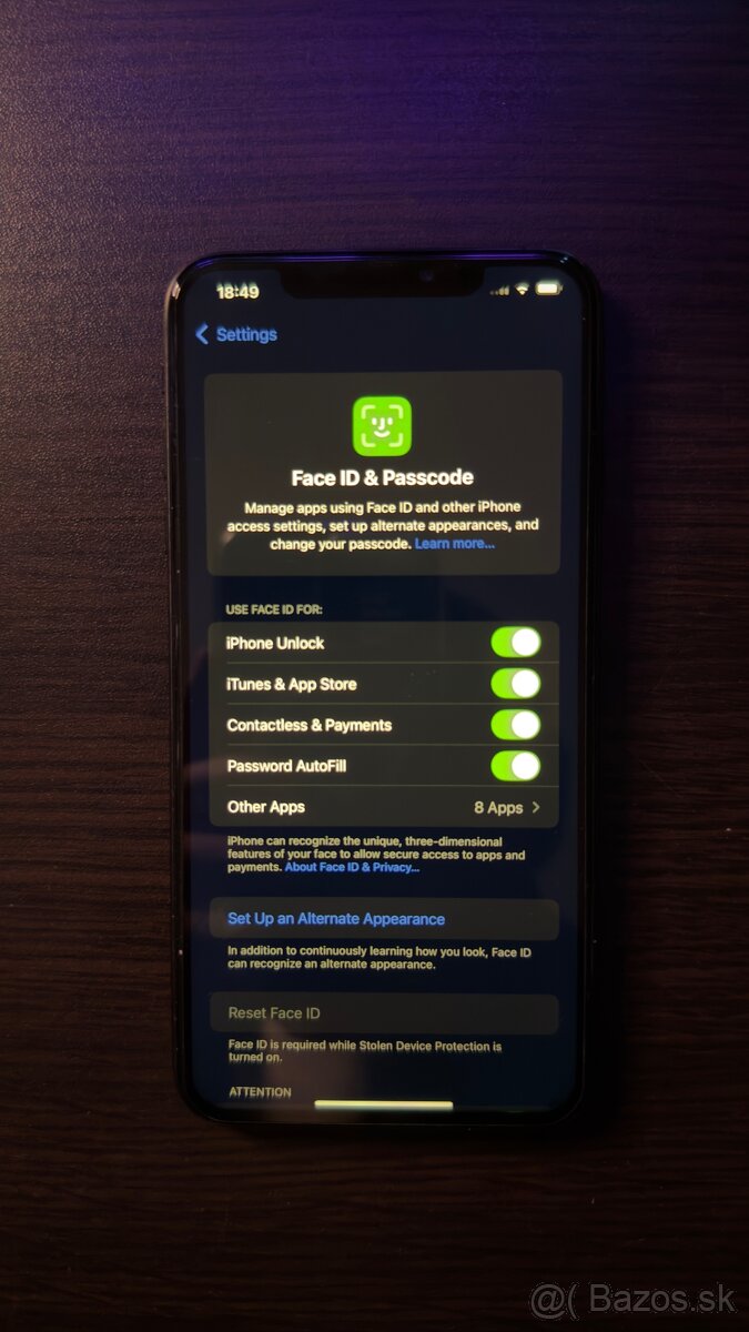 iPhone XS Max 256GB Space Gray 100% - 4