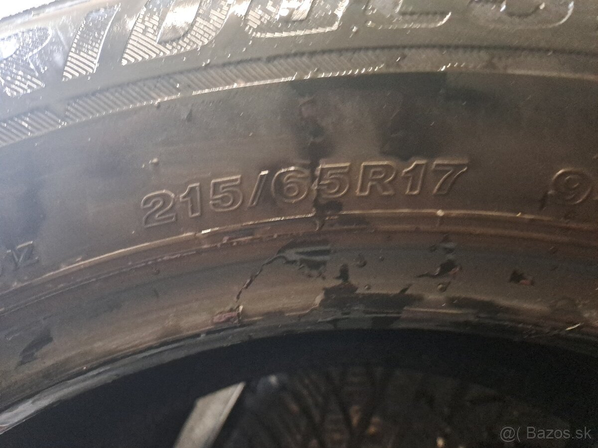 Zimné pneumatiky 215/65 R17 Bridgestone - 4