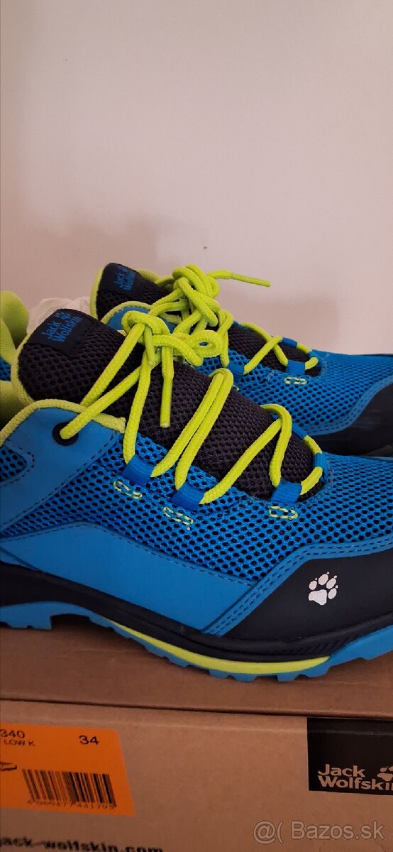 Chlapčenské topanky Jack Wolfskin, veľkosť 34 - 4