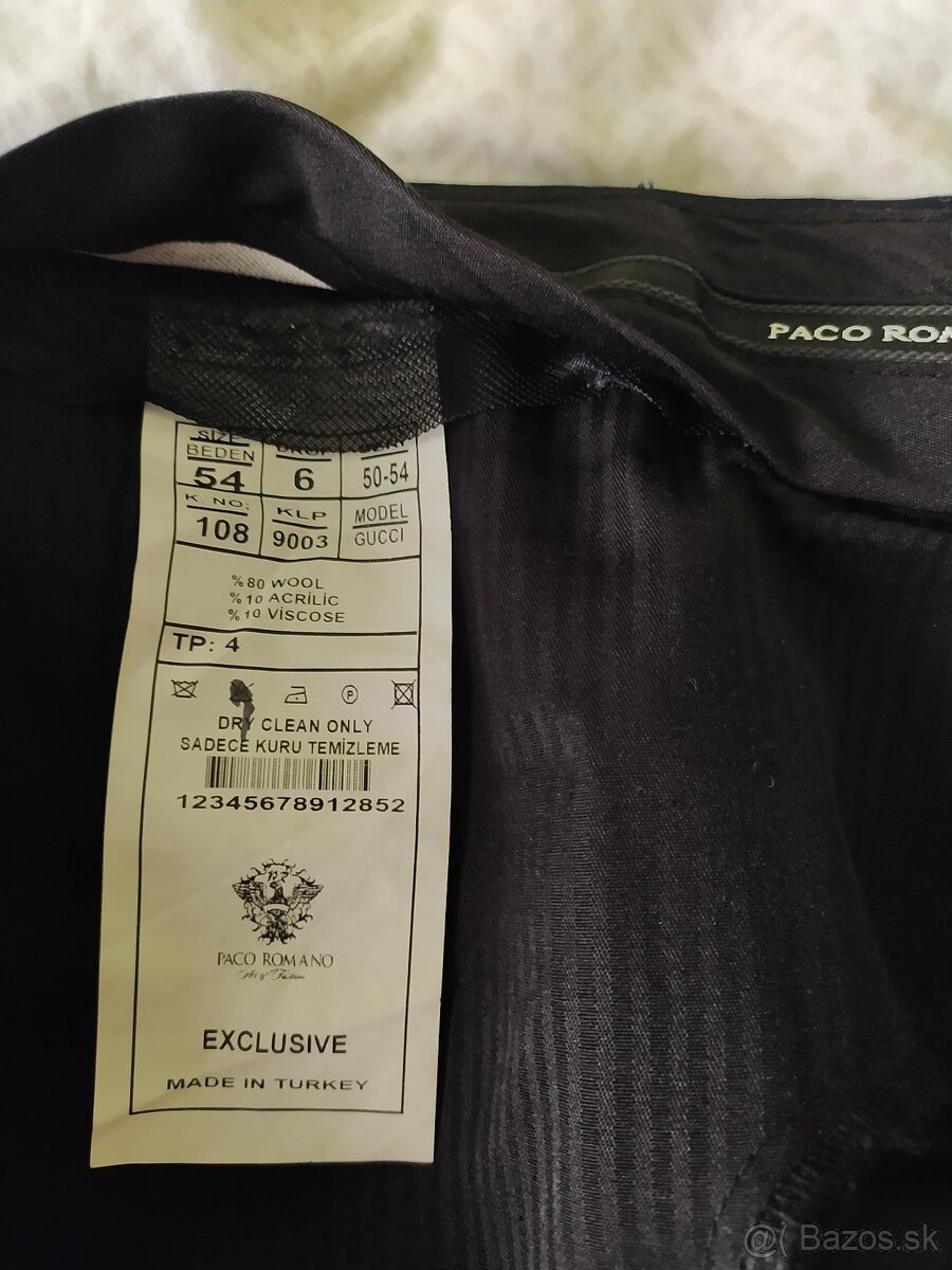 Luxusný oblek - TOP stav - 4