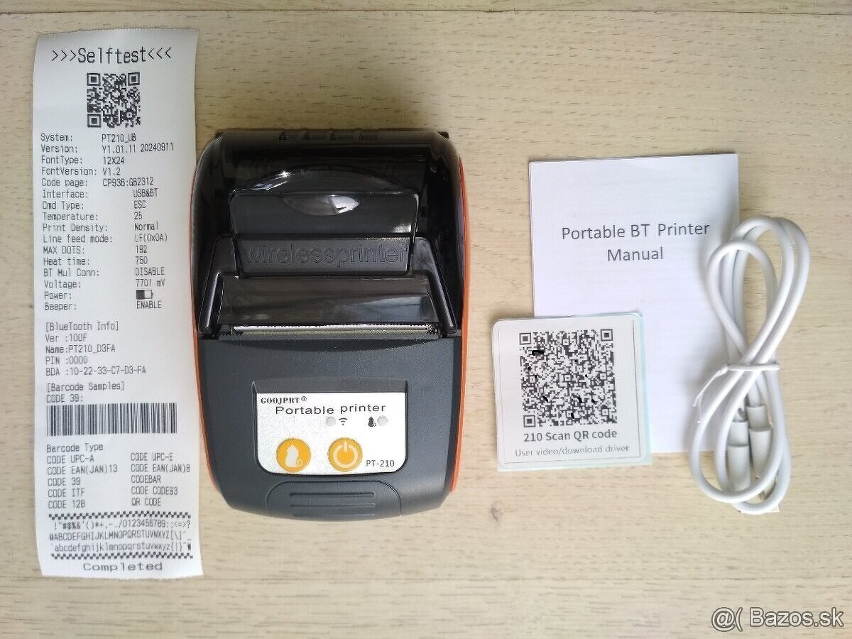 Prenosná termotlačiareň - 4