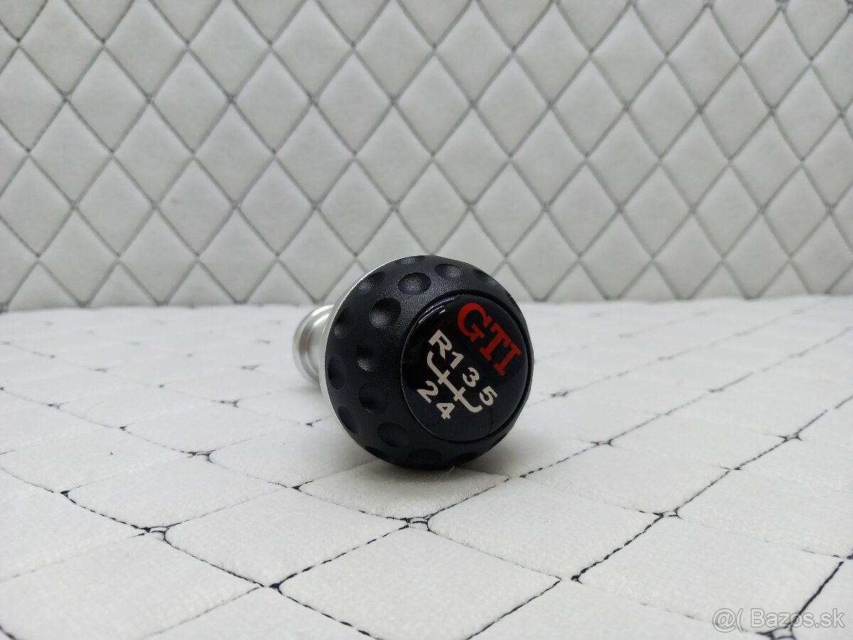 Hlavice řadící páky GTI, hliník, nová - 4