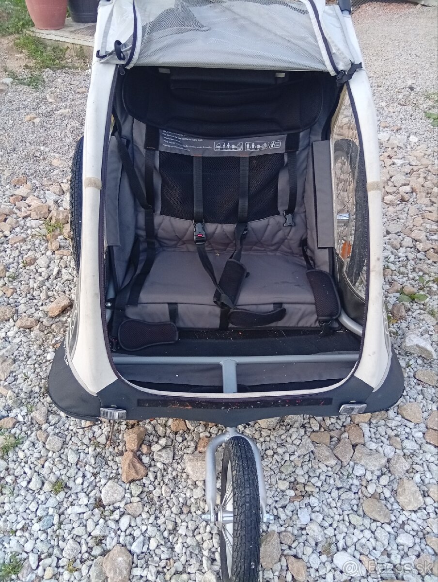Detský vozík za bicykel - 4