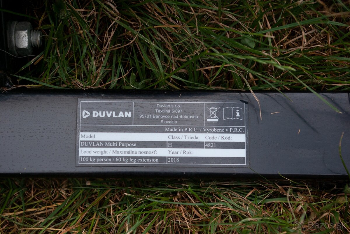 Duvlan lavička na cvičenie - 4