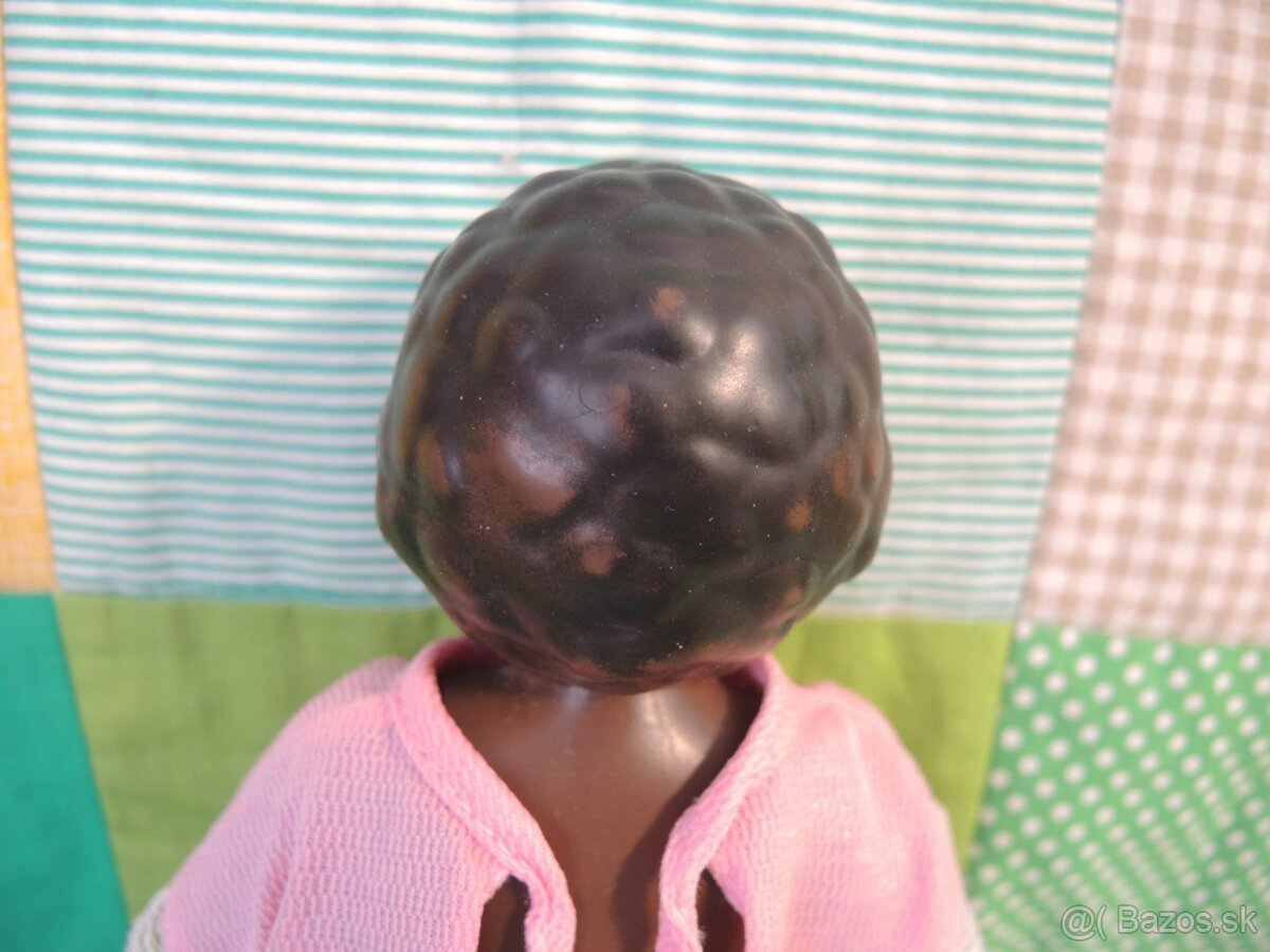 Retro bábika černoška Gumotex - 4