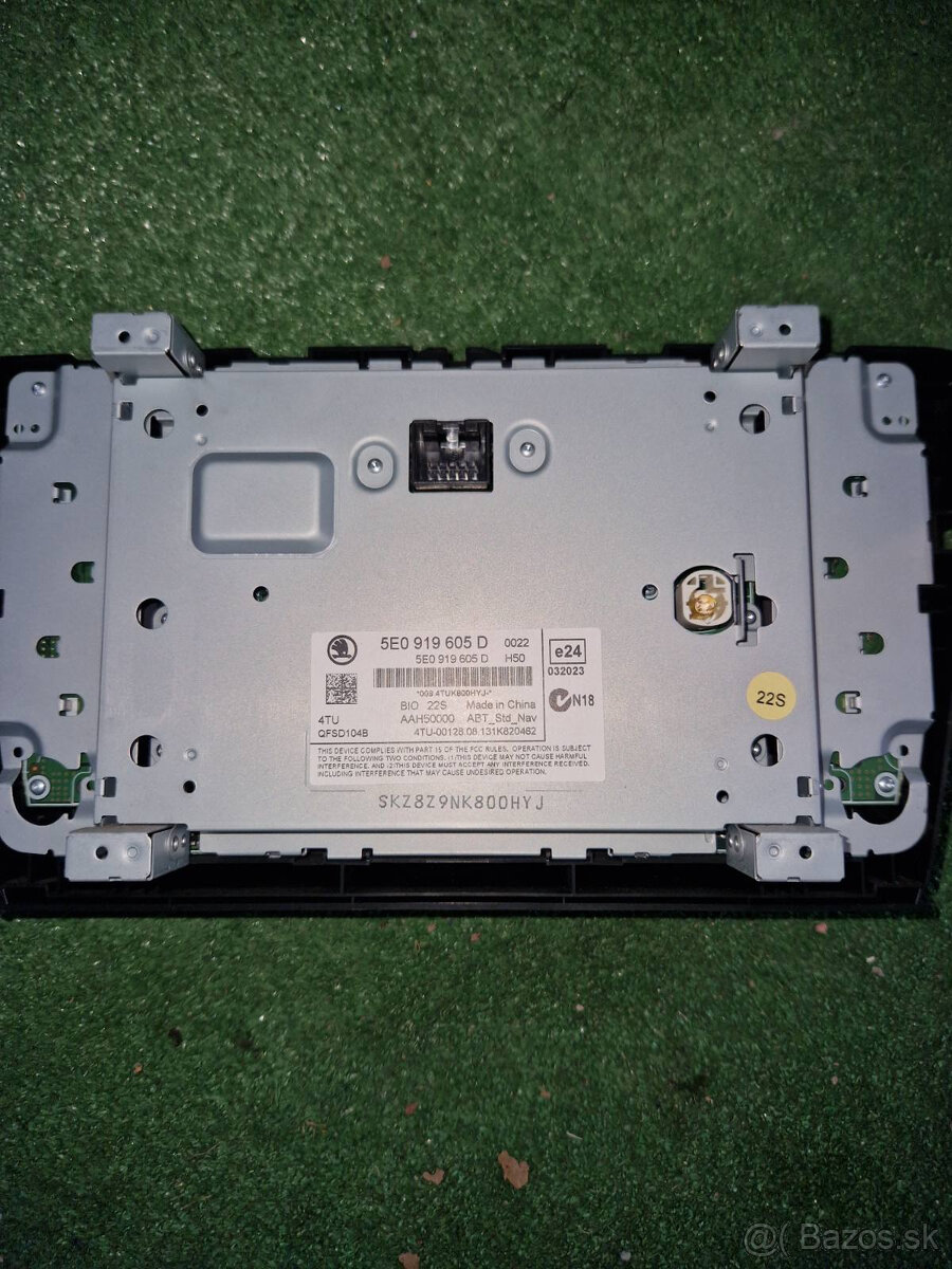 Displej rádia Škoda Octavia 3 - 4