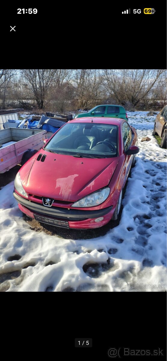 Peugeot 206 CC 1.6 80kw - 4