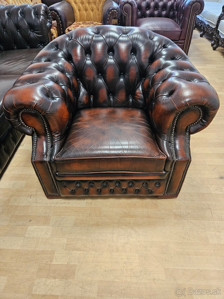CHESTERFIELD ŠTÝL,TOP STAV,ZNÍŽENÁ CENA - 4