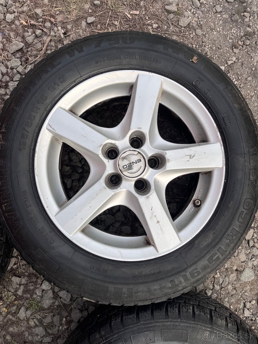 5x100 R15 6,5J ET40 - 4