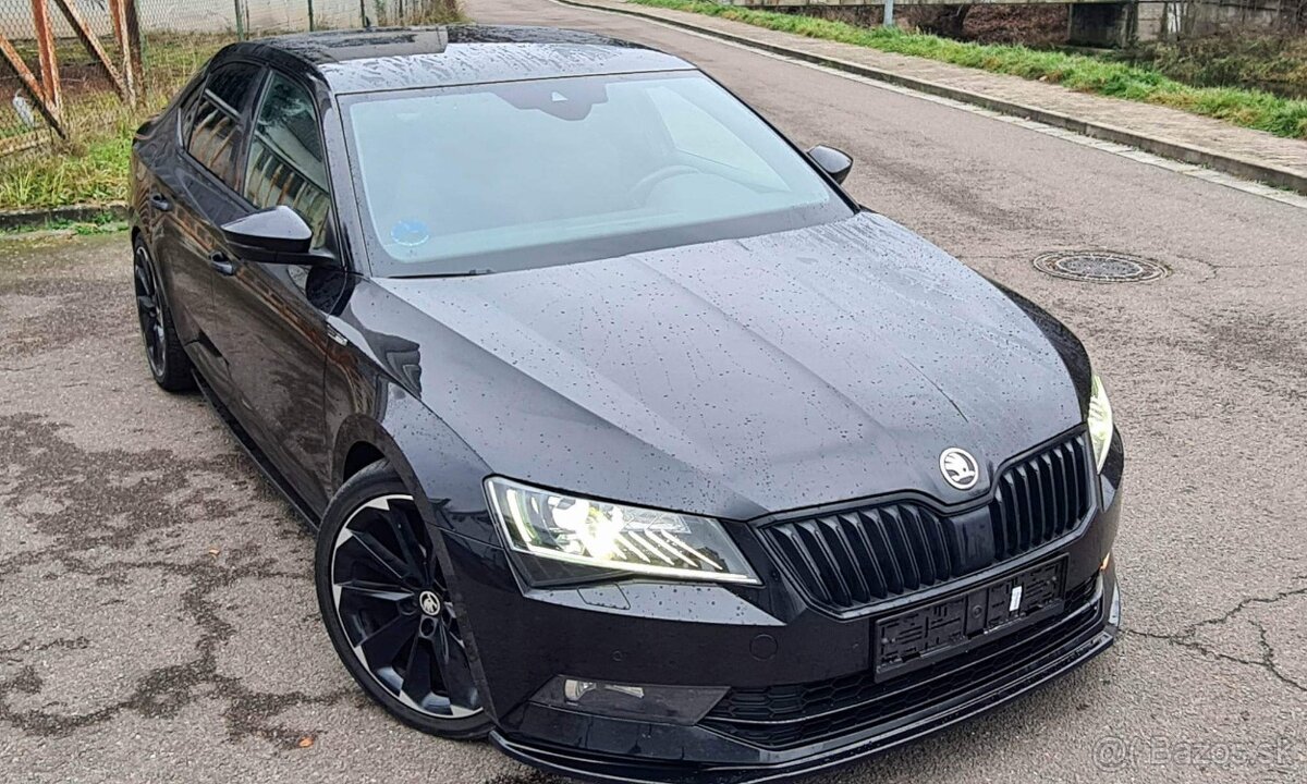 Podspoiler škoda Superb 3 predface - 4