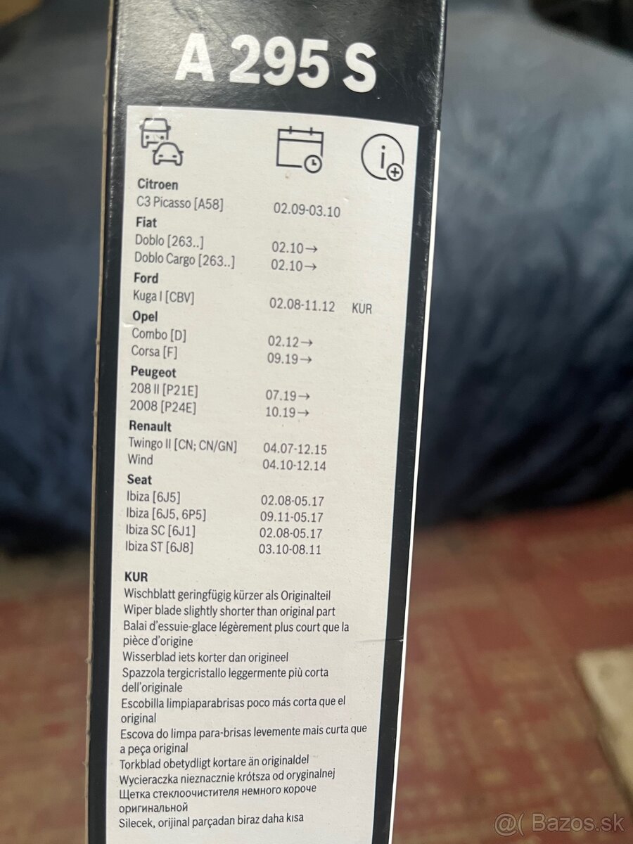 Stierače Bosch Twinaero - 4