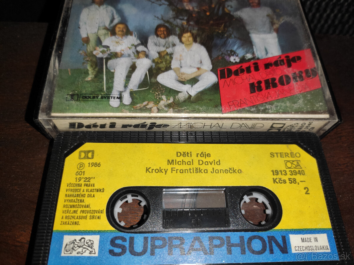 Staré československé originálne MC audio kazety - 4