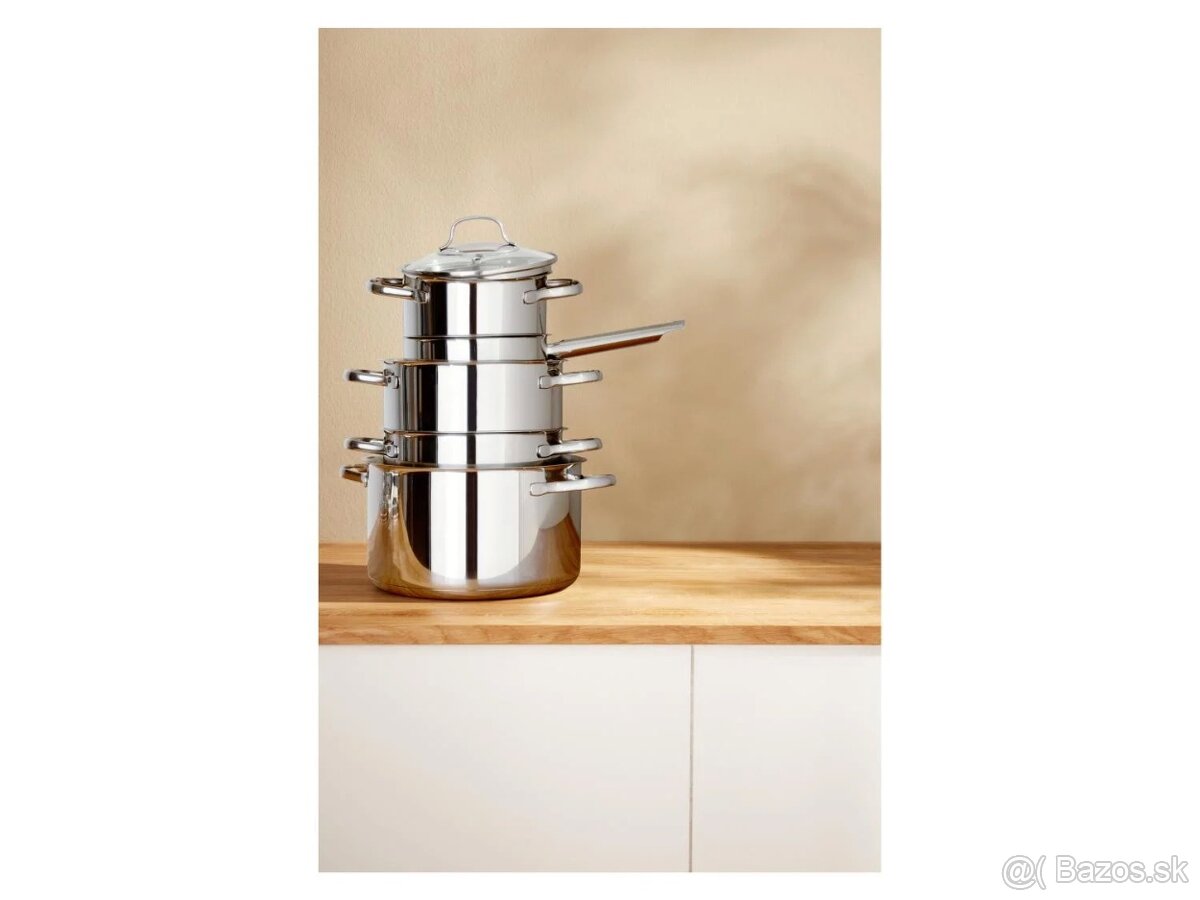 Profesionálna prémiová Silvercrest súprava hrncov 10 dielna - 4
