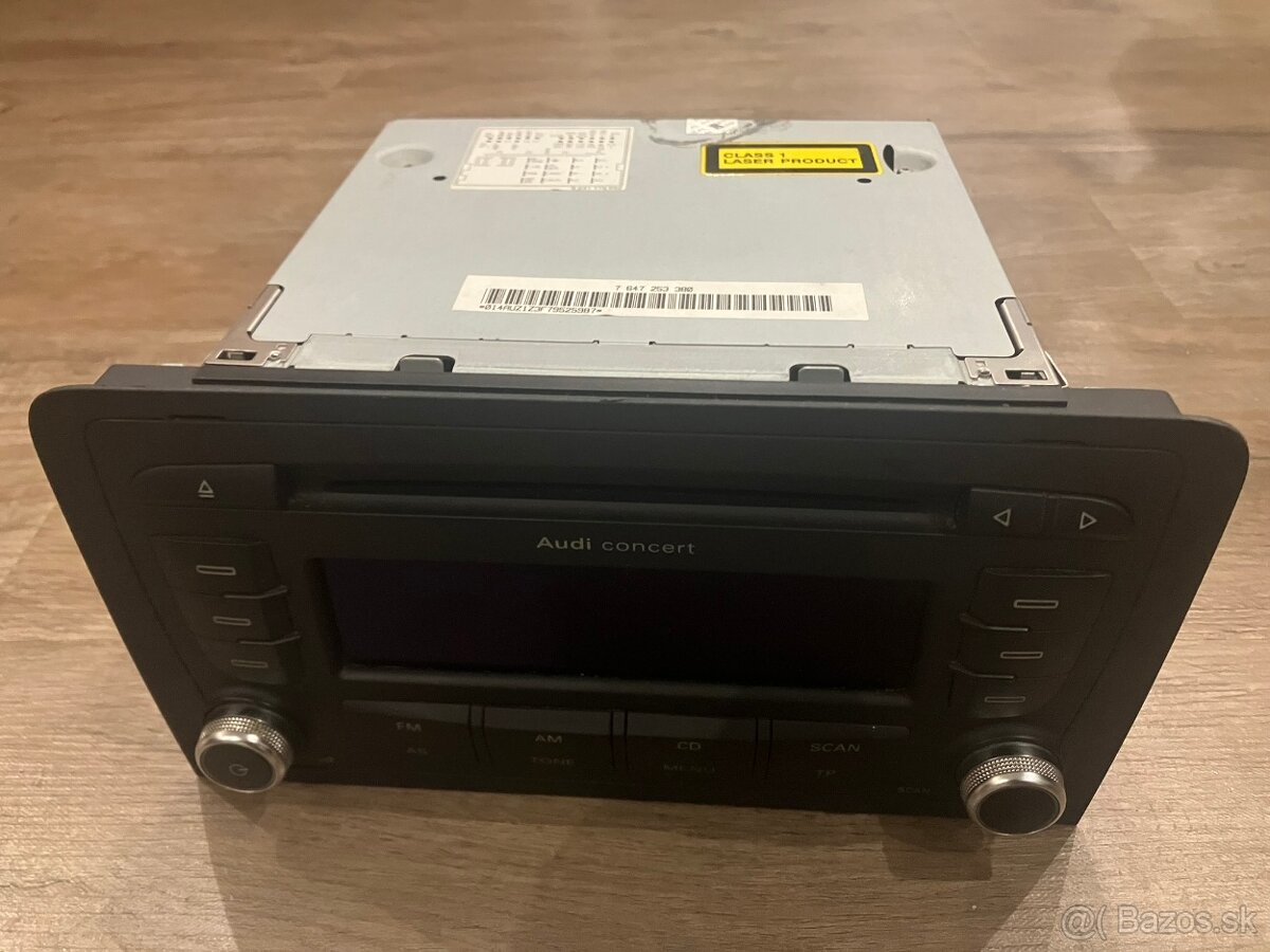 autoradio blaupunkt do audi a3 sportback 2007 - 4