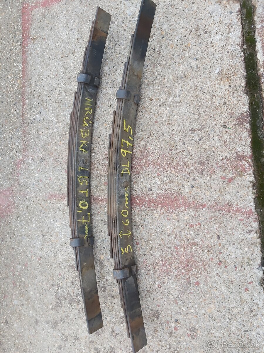 listové pružiny avia multicar iveco - 4