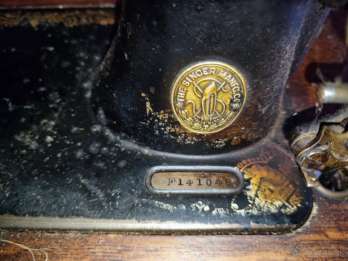 SINGER sijaci stroj / retro vintage - 4