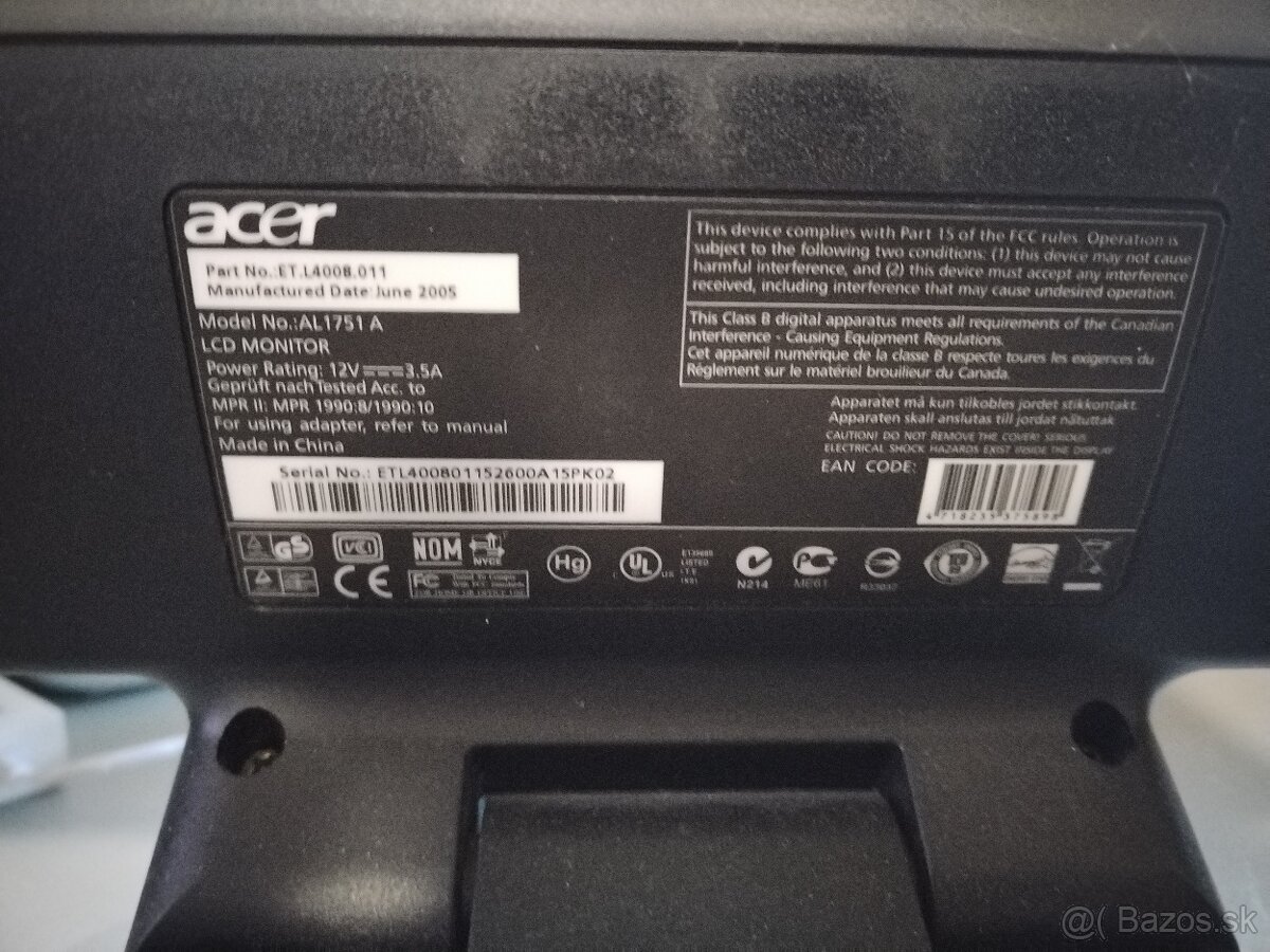 Monitor Acer - 4