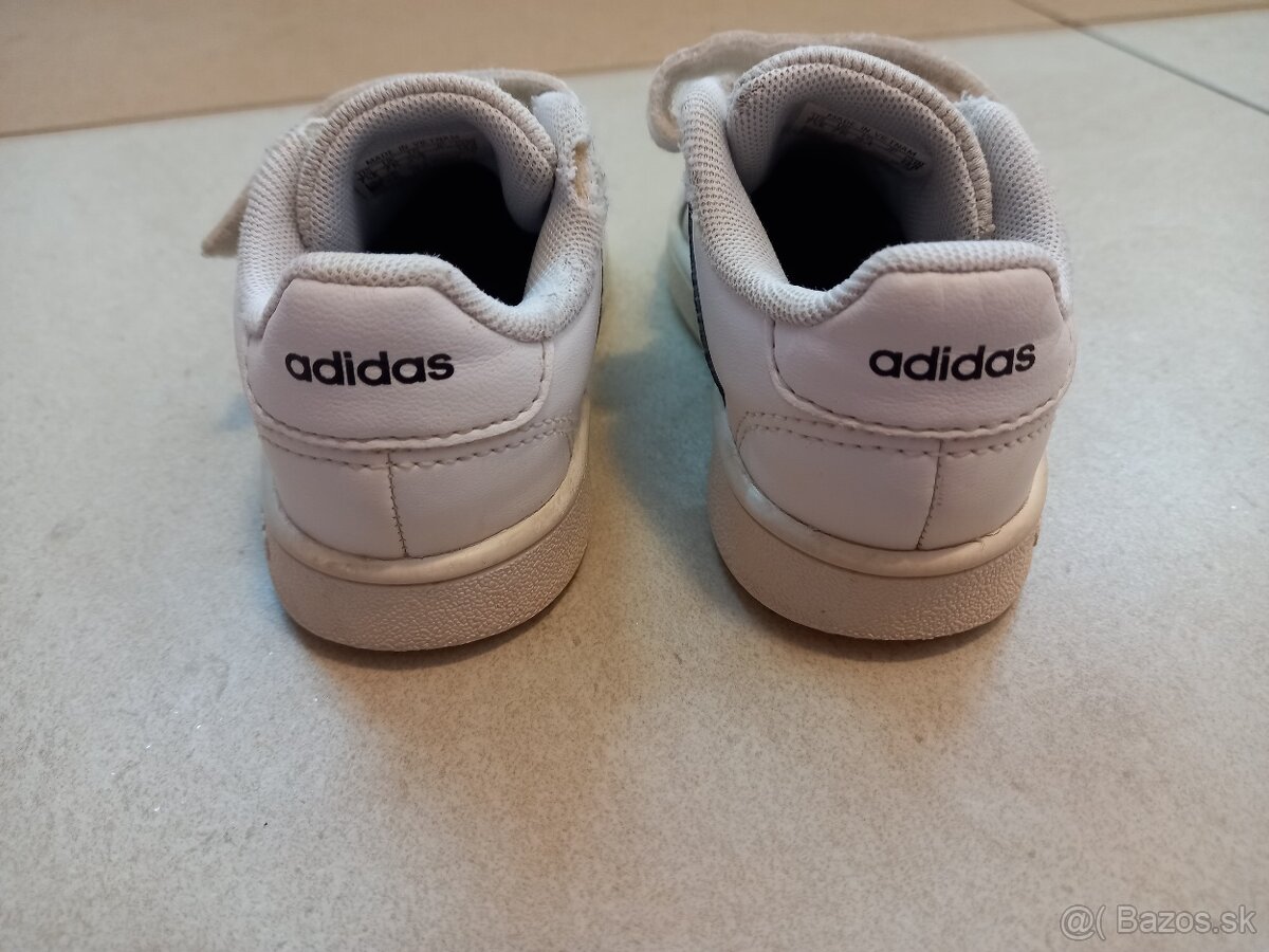 Biele botasky Adidas 24 - 4