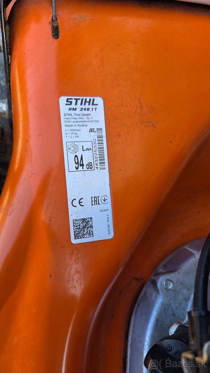 benzínová kosačka STIHL RM 248 T - 4