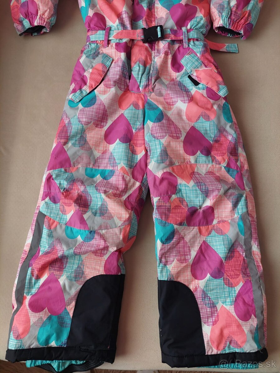 Farebná dievčenská kombinéza - 4