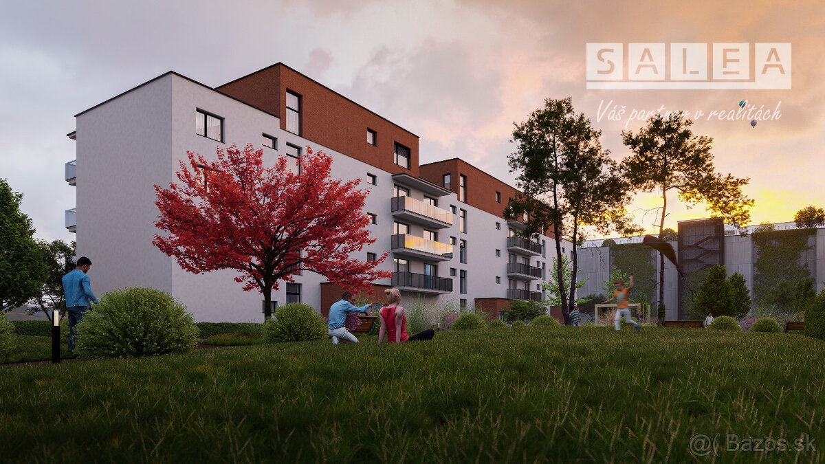 Projekt PARADAJS, Hlohovec 4izbový byt, parkovacie miesto - 4