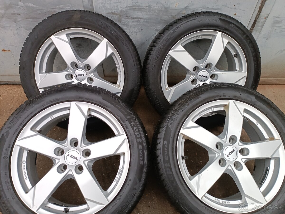 Predám alu kola 5x108 R17 RIAL Germany na Ford,Peugeot,Volvo - 4