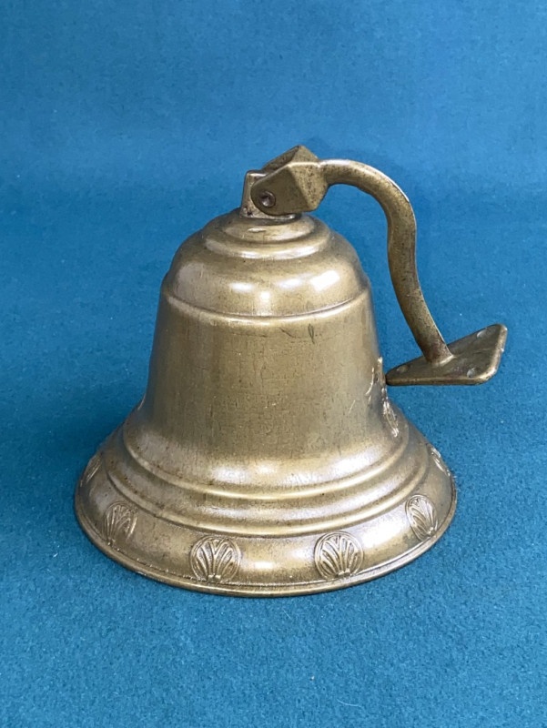 Veľký mosadzný zvonec ku dverám - 4