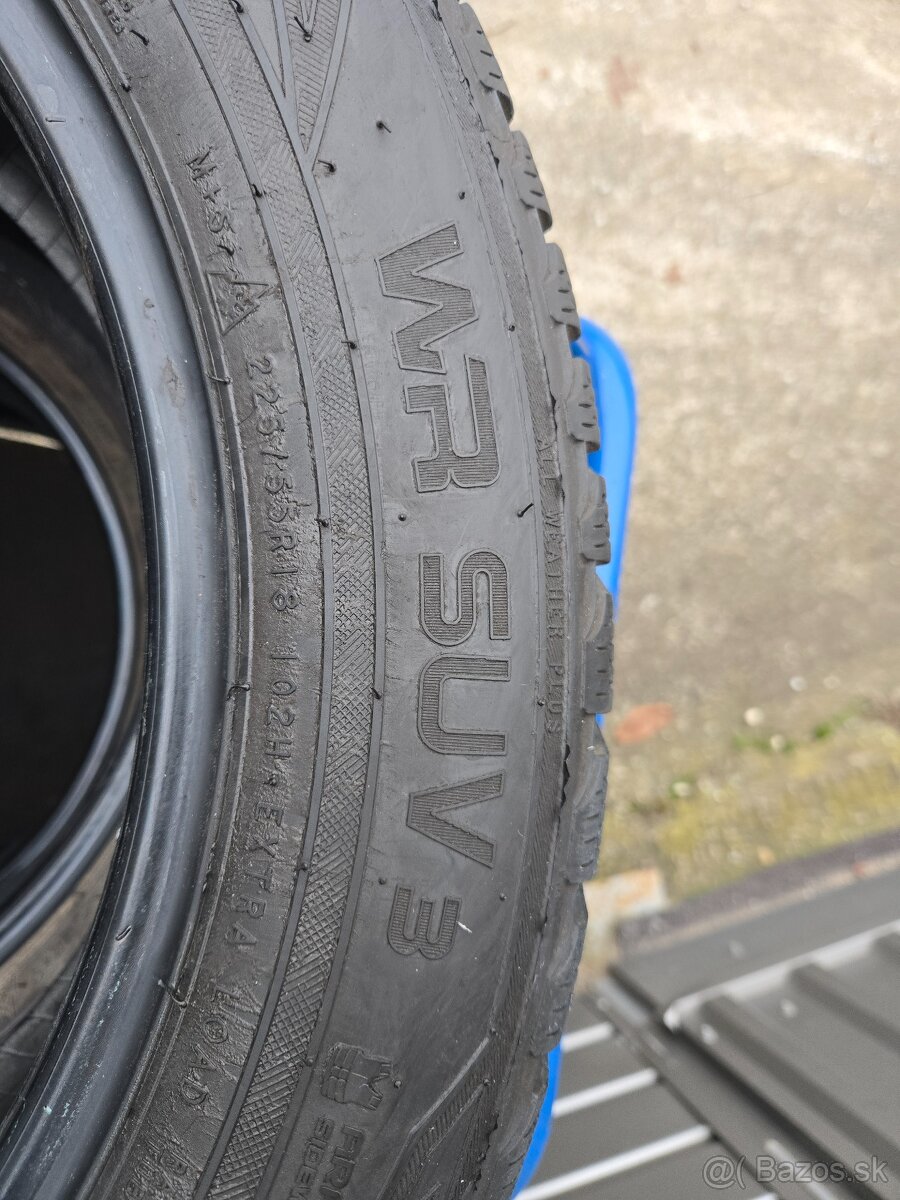 Nokian 225/55R18 102H DOT4017 (zimné) 8mm - 4