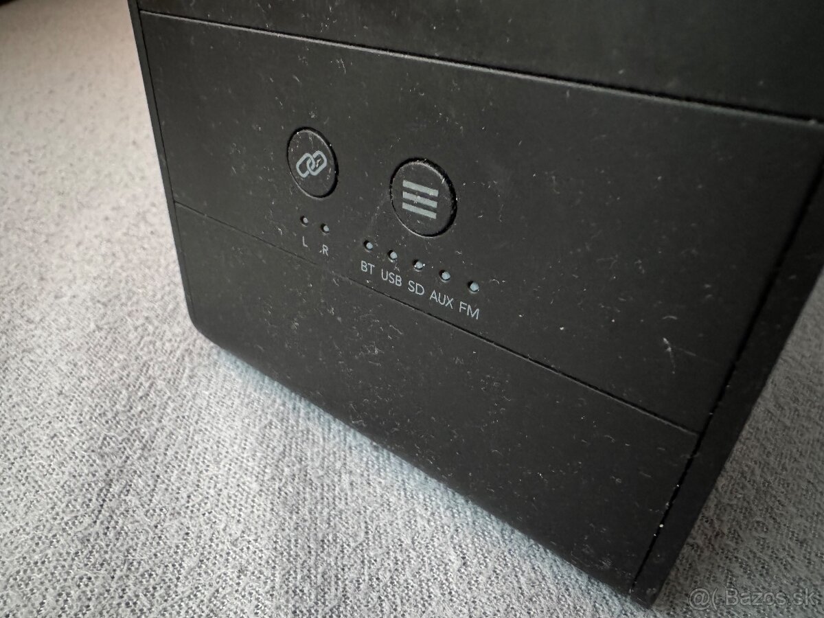 Prenosný reproduktor s USB a FM 40W - 4