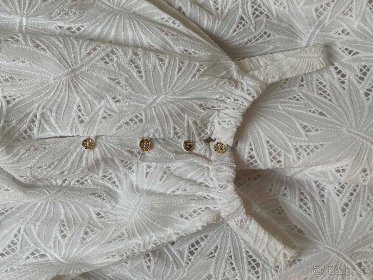 Kvalitné šaty MICHAEL KORS z madeiry 150cm - 4