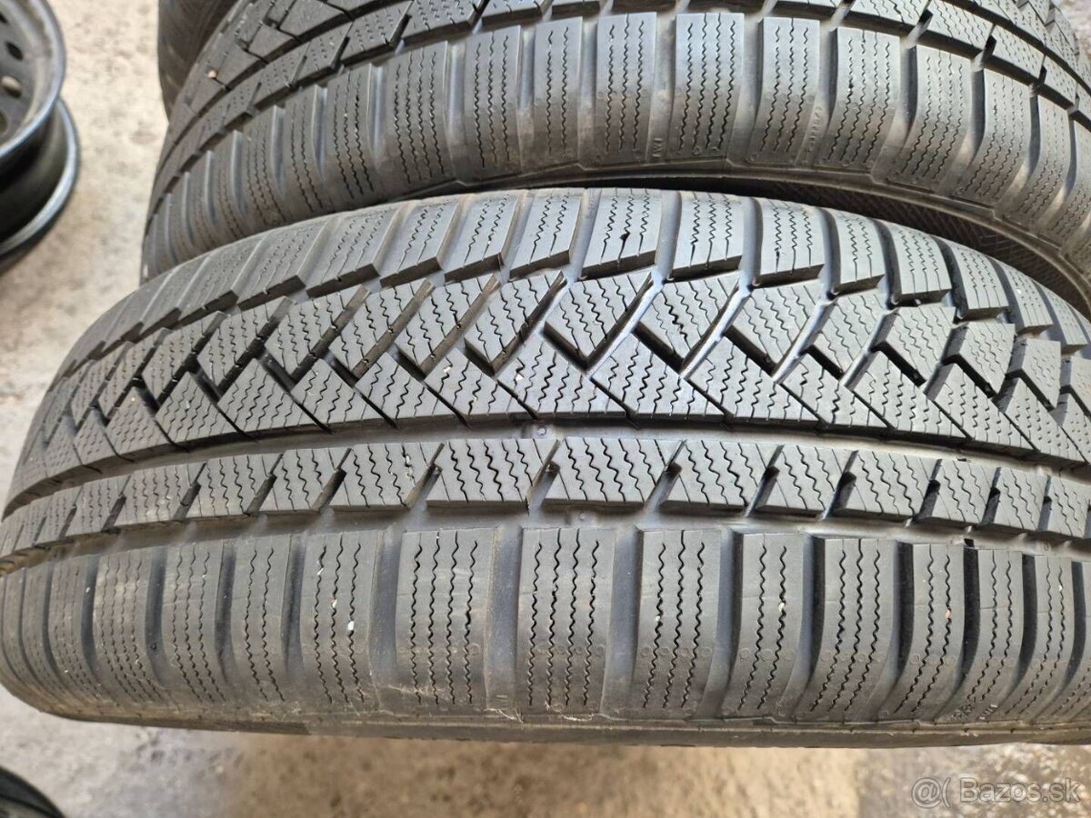 215/65 r17 zimné 4 ks CONTINENTAL dezén 8,3 - 7,2 mm - 4
