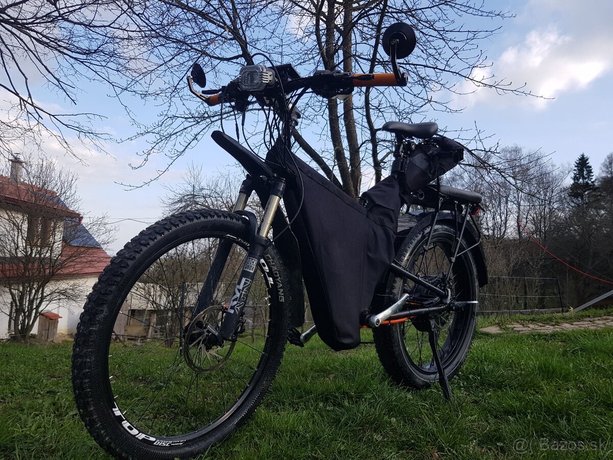 Elektromotorka 5000W / skladaci a rýchly postapo ebike - 4